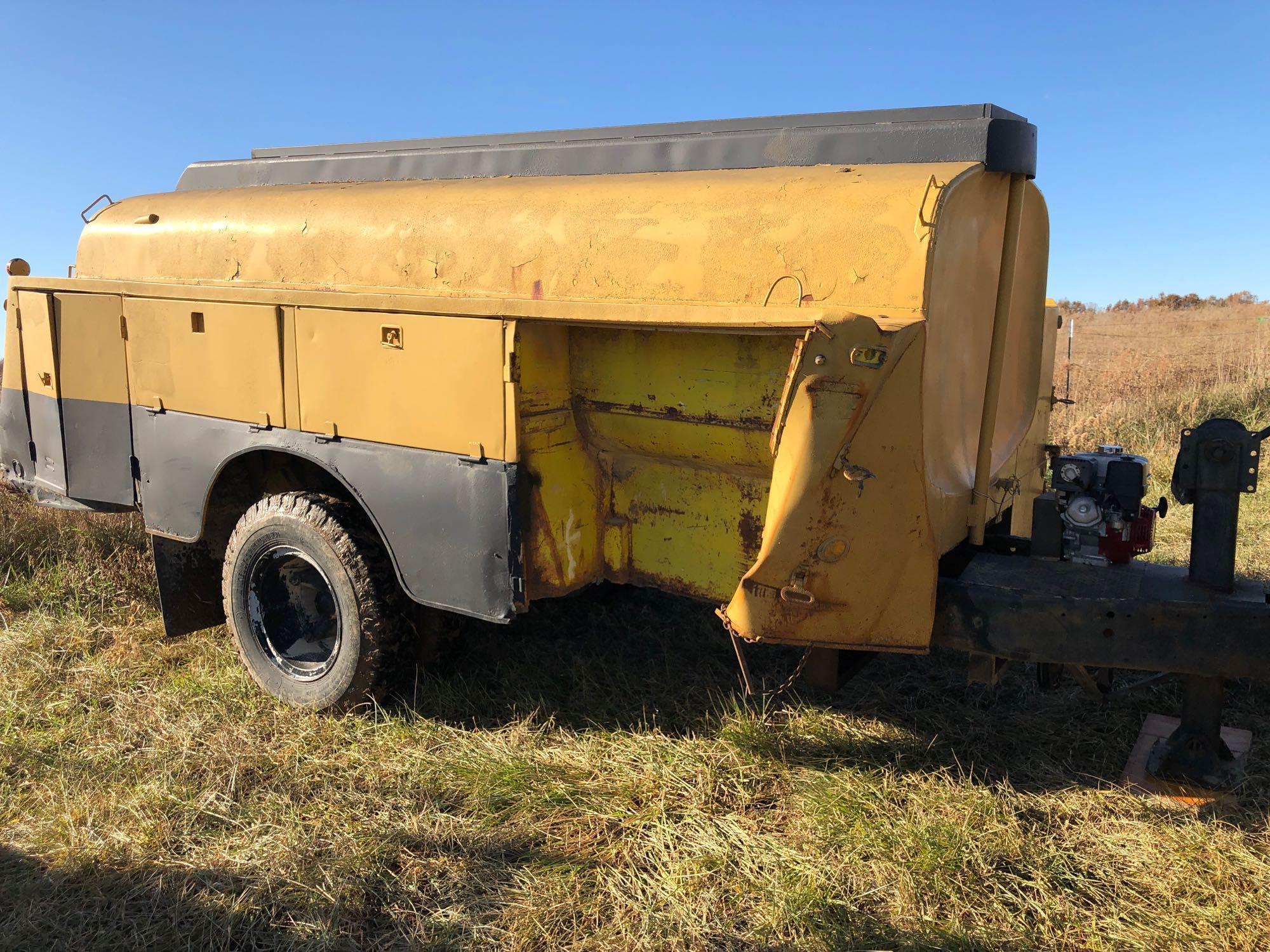 Shop built 1,500 gal. fuel trailer