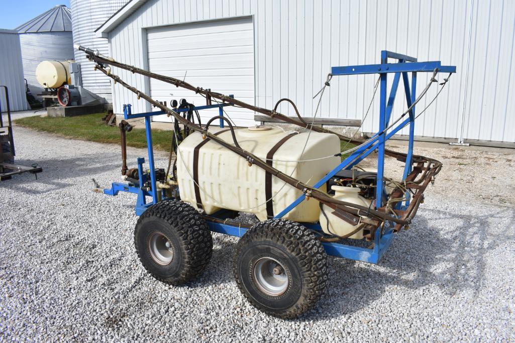 150 gal. pull-type sprayer