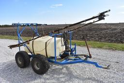 150 gal. pull-type sprayer