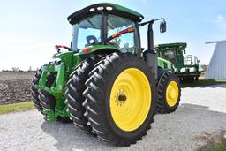 2012 John Deere 8285R MFWD tractor