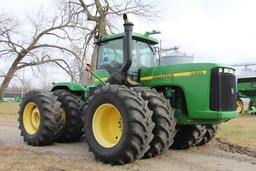 2001 John Deere 9400 4wd tractor