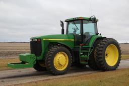 1998 John Deere 8100 MFWD tractor