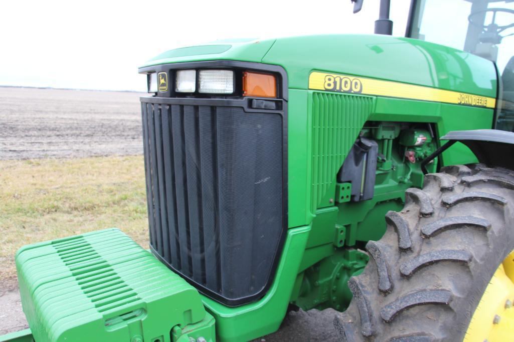 1998 John Deere 8100 MFWD tractor