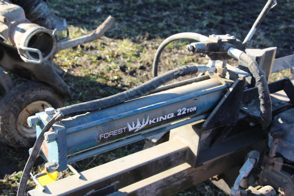 Forest King 22 ton portable wood splitter