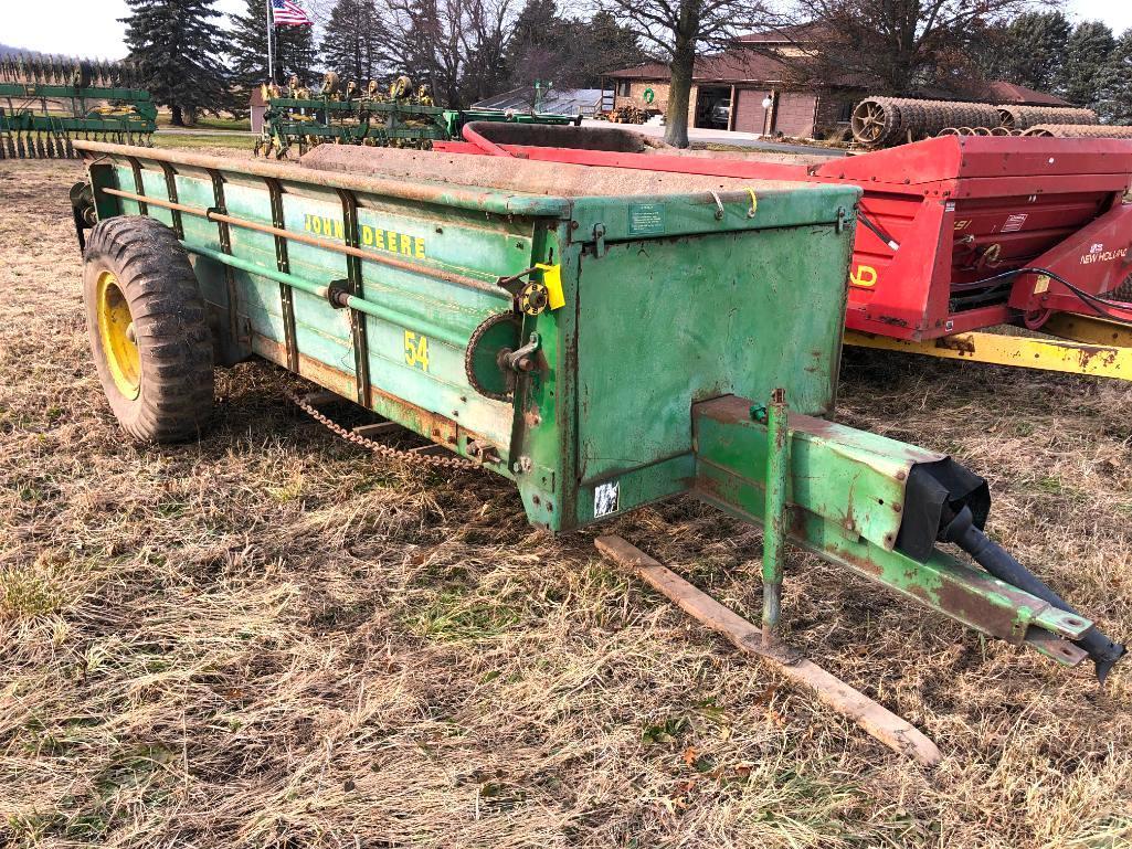 John Deere 54 manure spreader