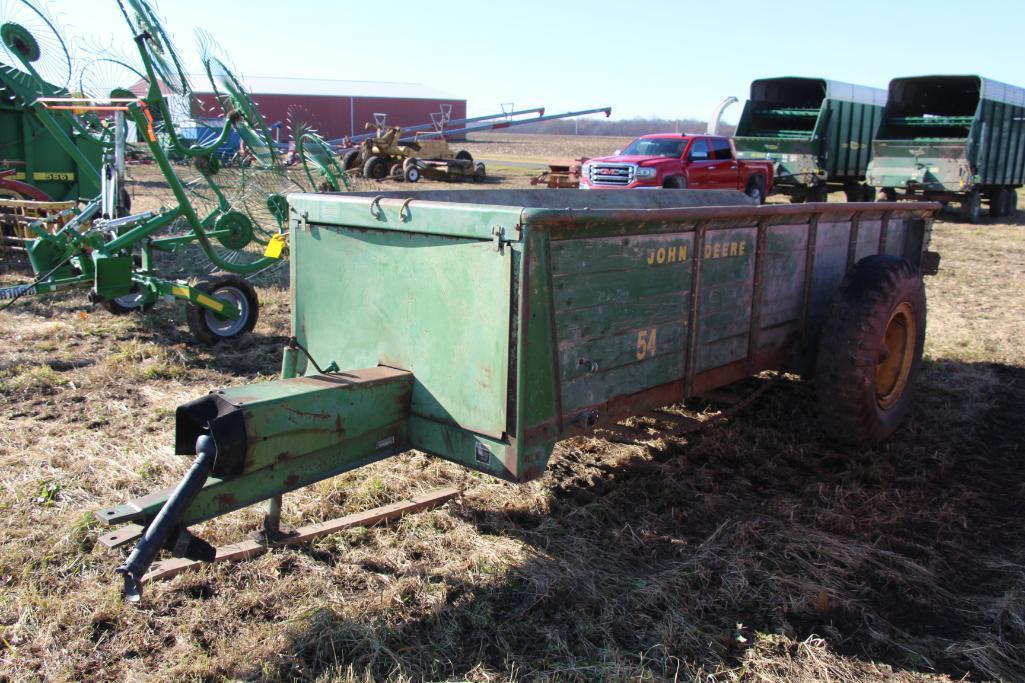 John Deere 54 manure spreader