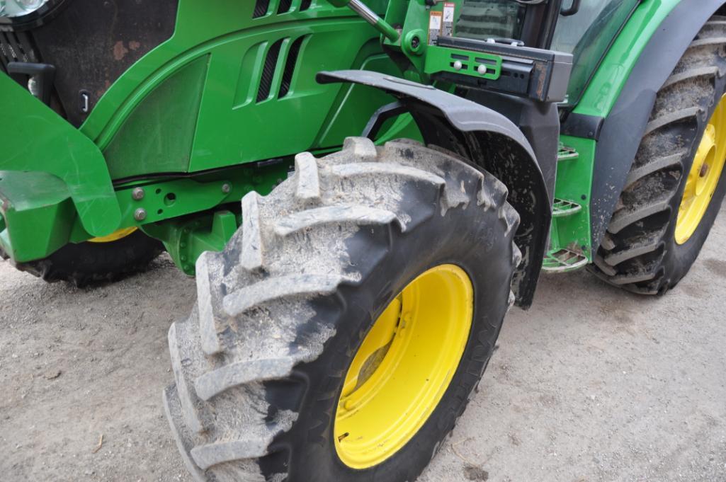 2015 John Deere 6125R MFWD tractor