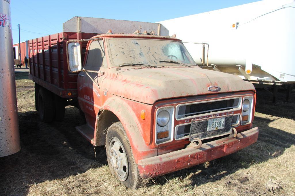 1967 Chevrolet 50 single axle grain truck