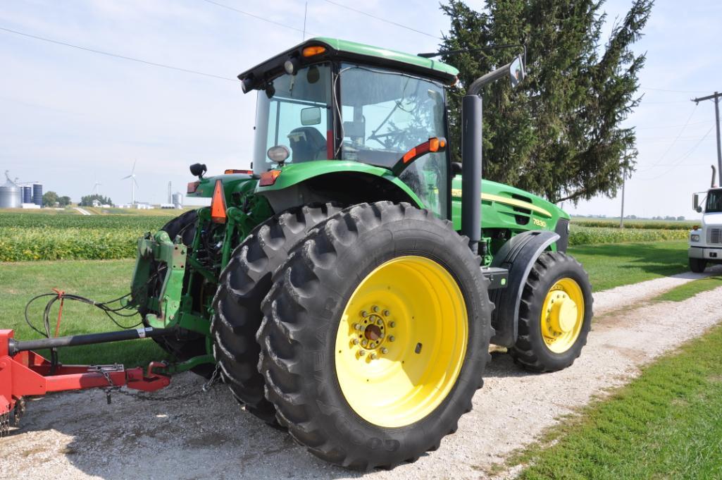 '09 JD 7830 MFWD tractor