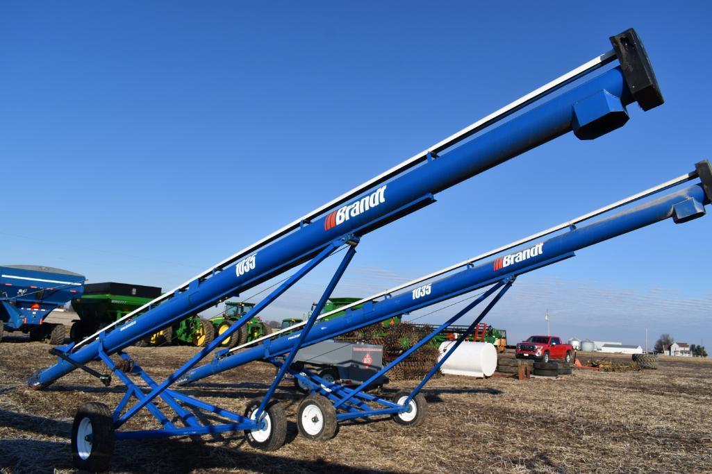 Brandt 1035 10"x35' truck auger