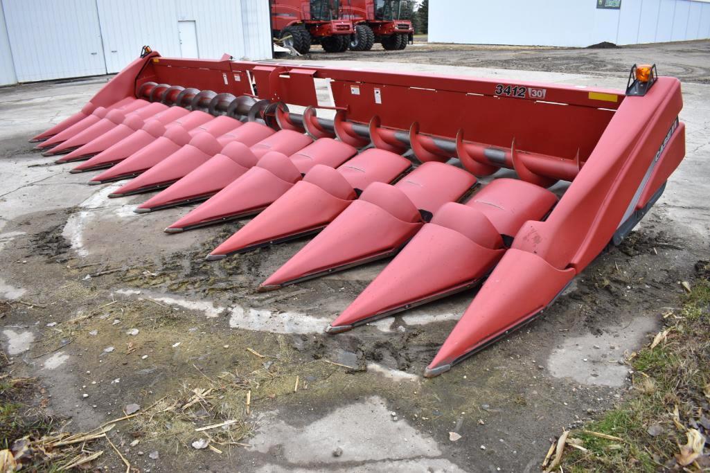 2012 Case IH 3412 12 row 30" corn head