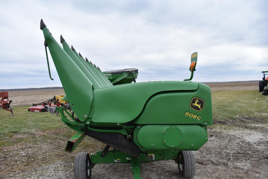 2013 John Deere 608C StalkMaster 8 row 30" chopping corn head