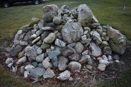 Large pile of rocks