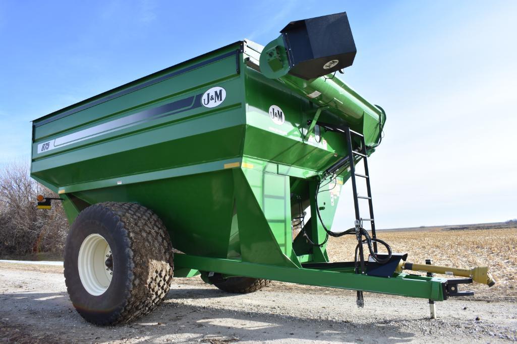 2016 J&M 875-18 grain cart