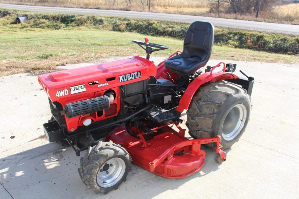 Kubota B7100 HST 4wd Diesel tractor