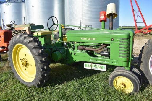 John Deere B tractor