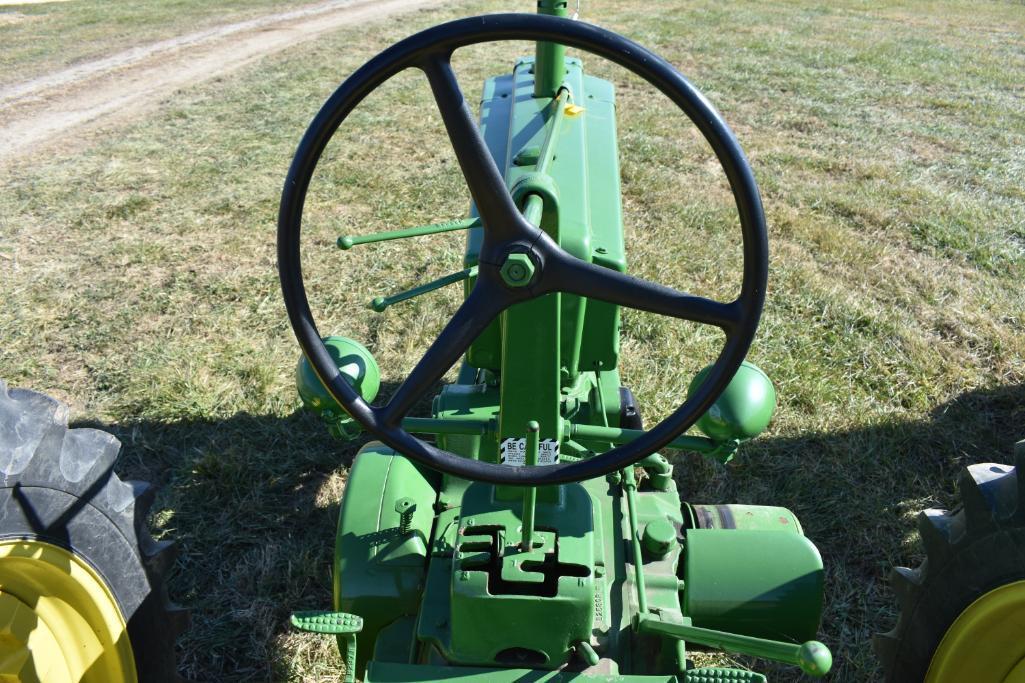 John Deere B tractor