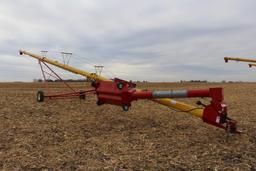 Westfield MK 100-71 10" x 71' hyd. swing away auger