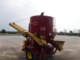 New Holland 355 grinder mixer