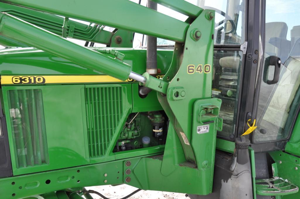 John Deere 6310 2wd tractor