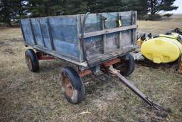 10'x5' barge wagon with hoist