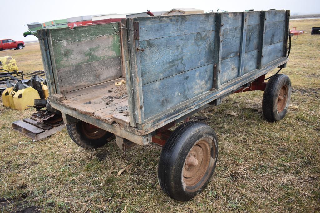 10'x5' barge wagon with hoist