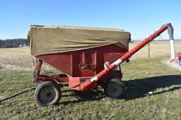 150 bu. gravity wagon with Westfield 6"x12' hyd. drive auger