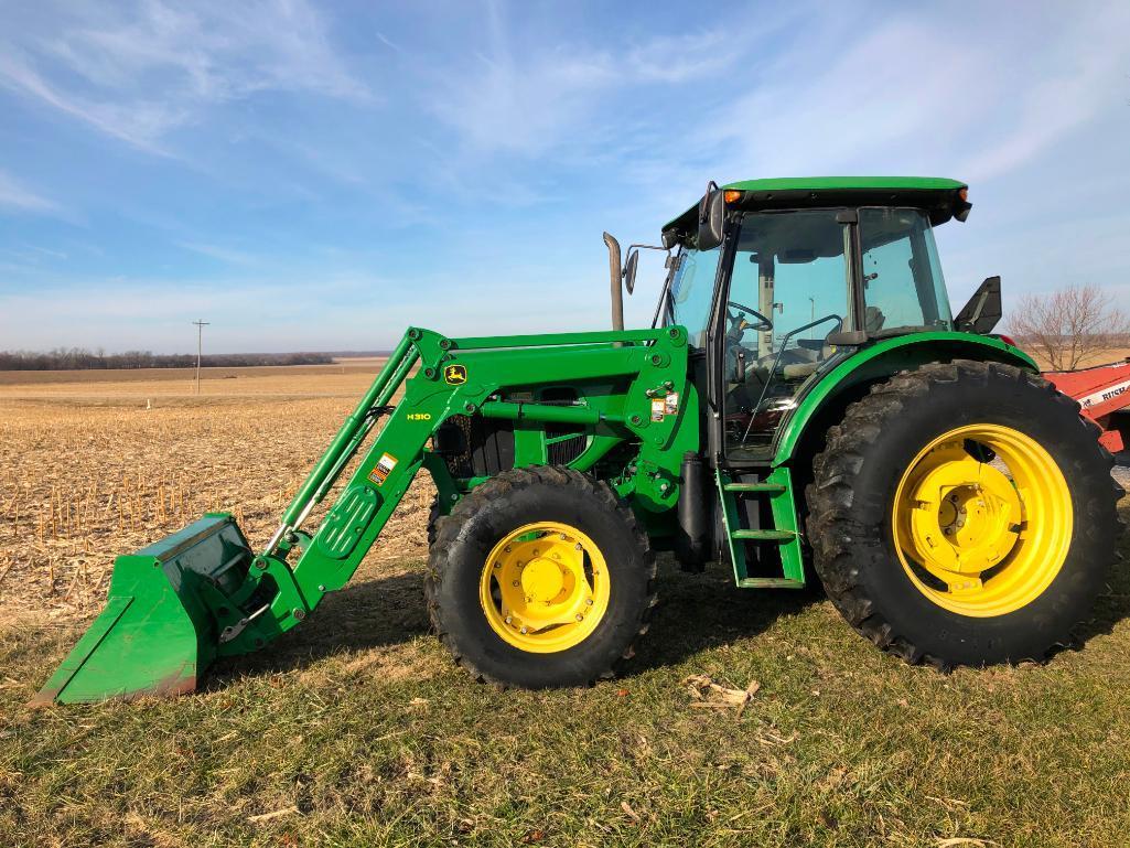 2011 John Deere 6115D MFWD tractor