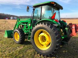 2011 John Deere 6115D MFWD tractor