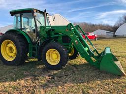 2011 John Deere 6115D MFWD tractor