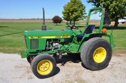 John Deere 750 2wd compact tractor