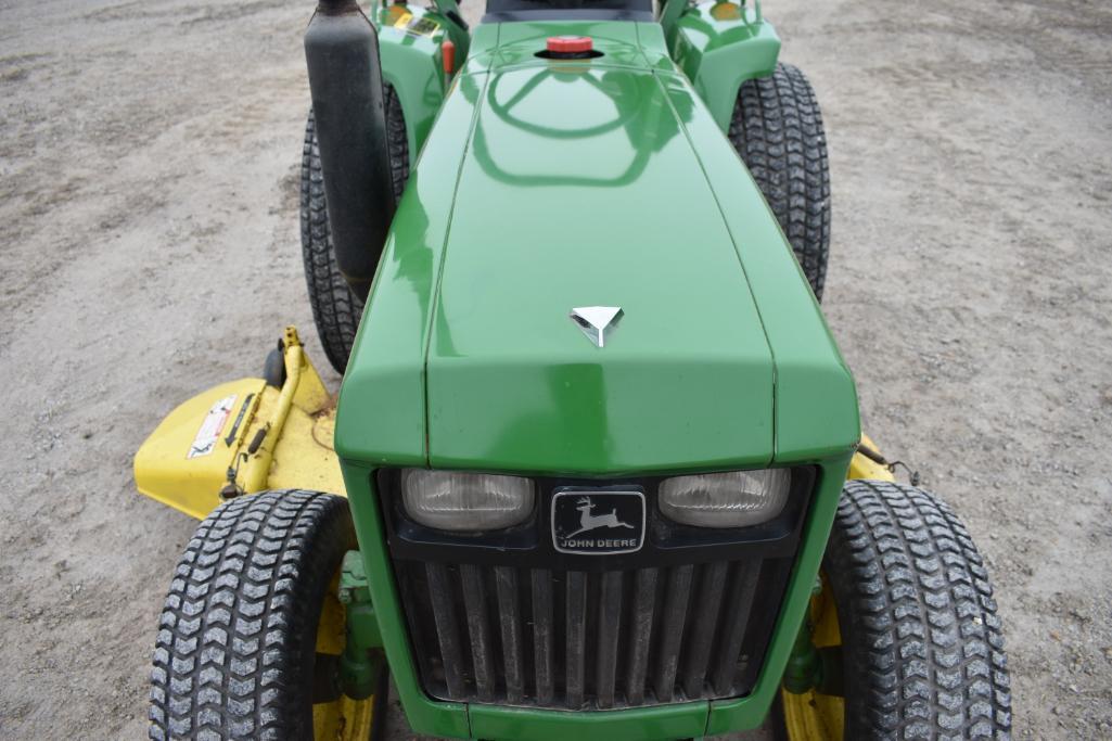 John Deere 750 2wd compact tractor