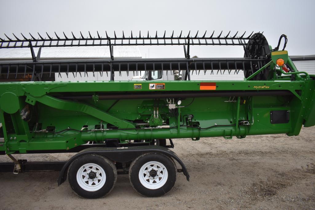 2016 John Deere 635FD 35' flex draper head