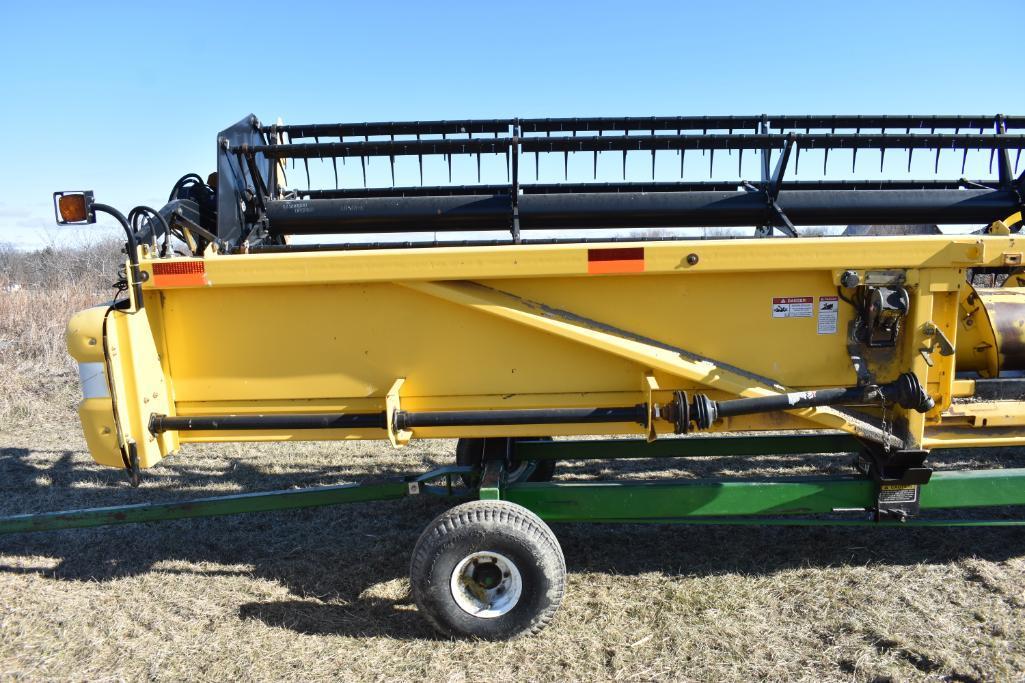 2006 New Holland 74C 30' grain platform