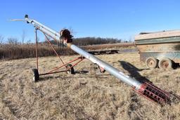 Hutchinson 8"x30' load out auger, elec. drive