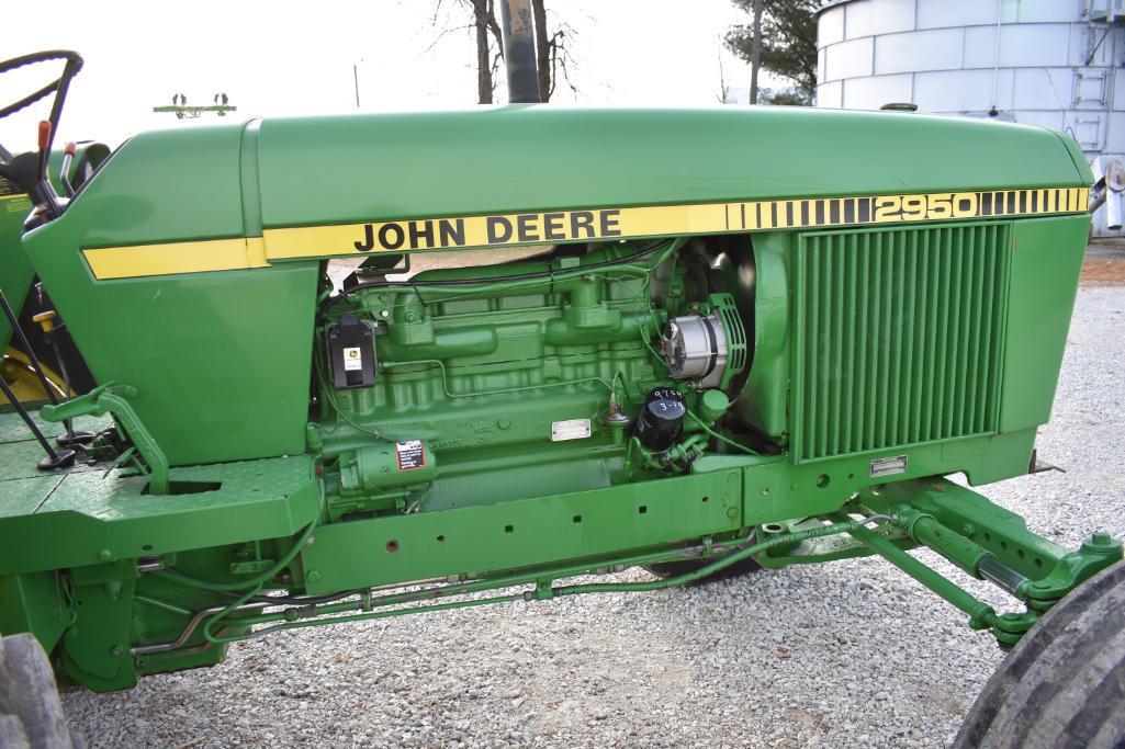 1986 John Deere 2950 2wd tractor