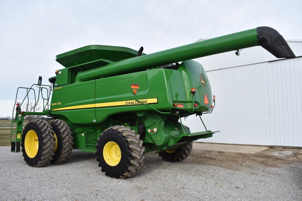 2010 John Deere 9670 STS 2wd combine