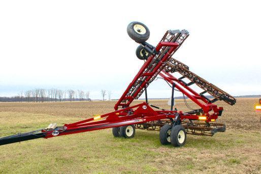 J&M TF215 46' rolling harrow