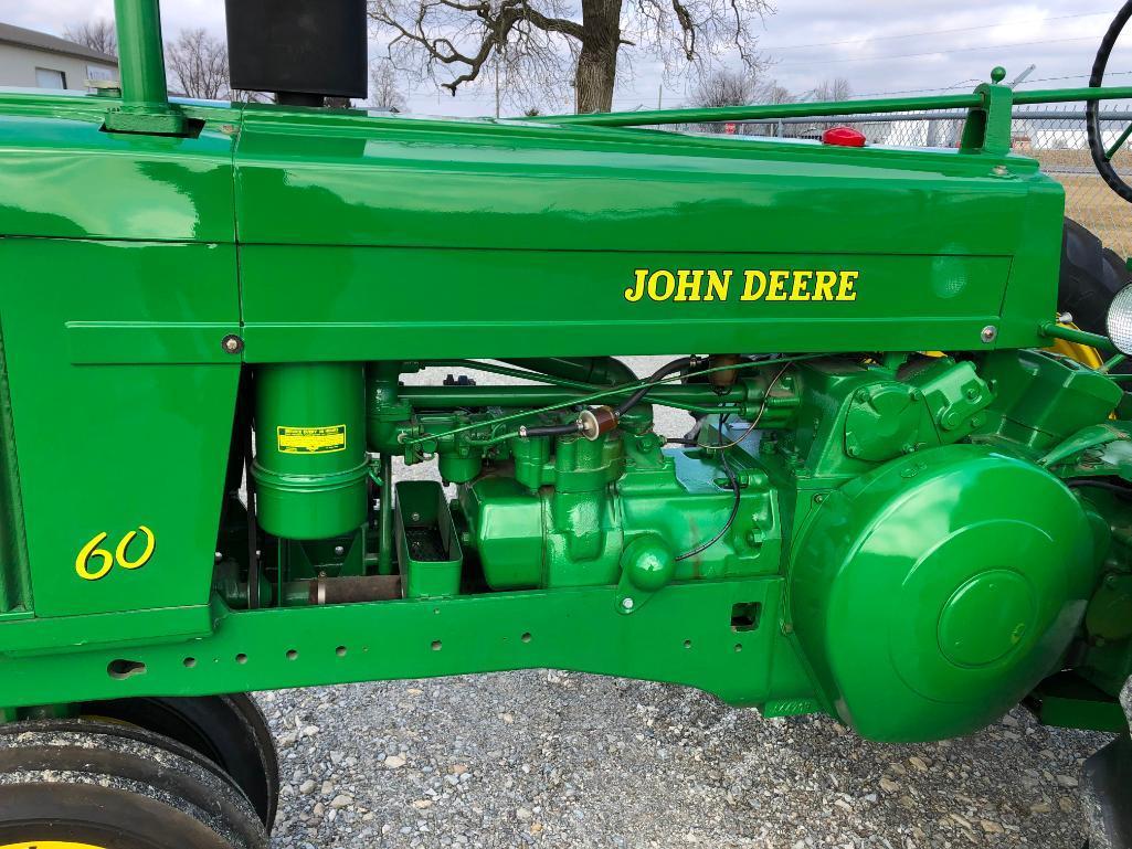 John Deere 60 antique tractor