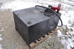 Fuel transfer tank w/12V pump