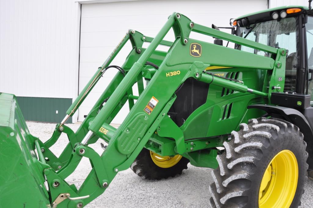 2015 John Deere 6170M MFWD tractor