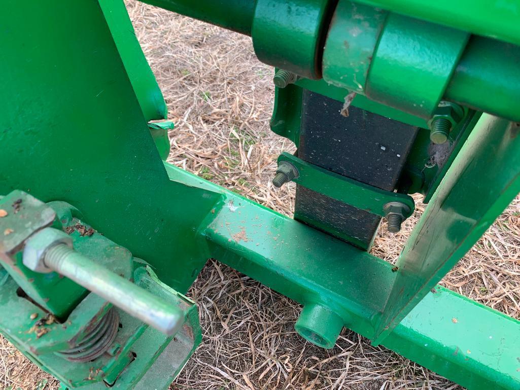 John Deere 673 loader quick attach pallet forks