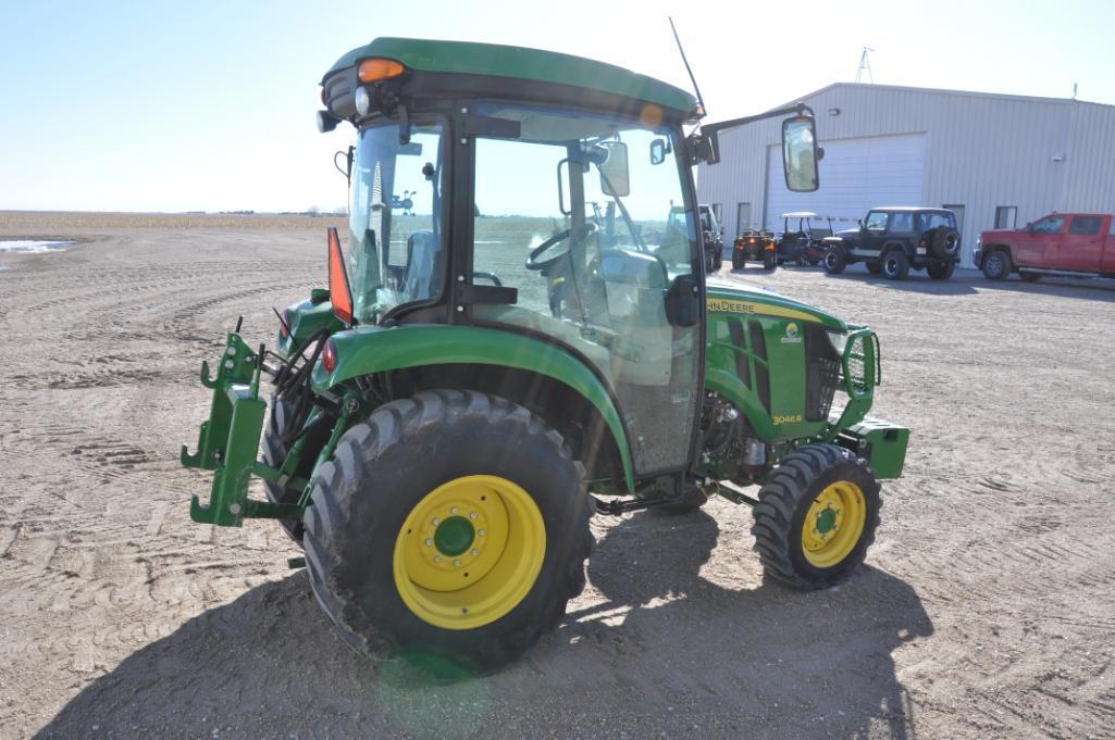 2017 John Deere 3046R compact MFWD tractor