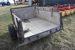 Shop built 2-wheeled trailer