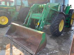 1993 John Deere 7800 MFWD tractor