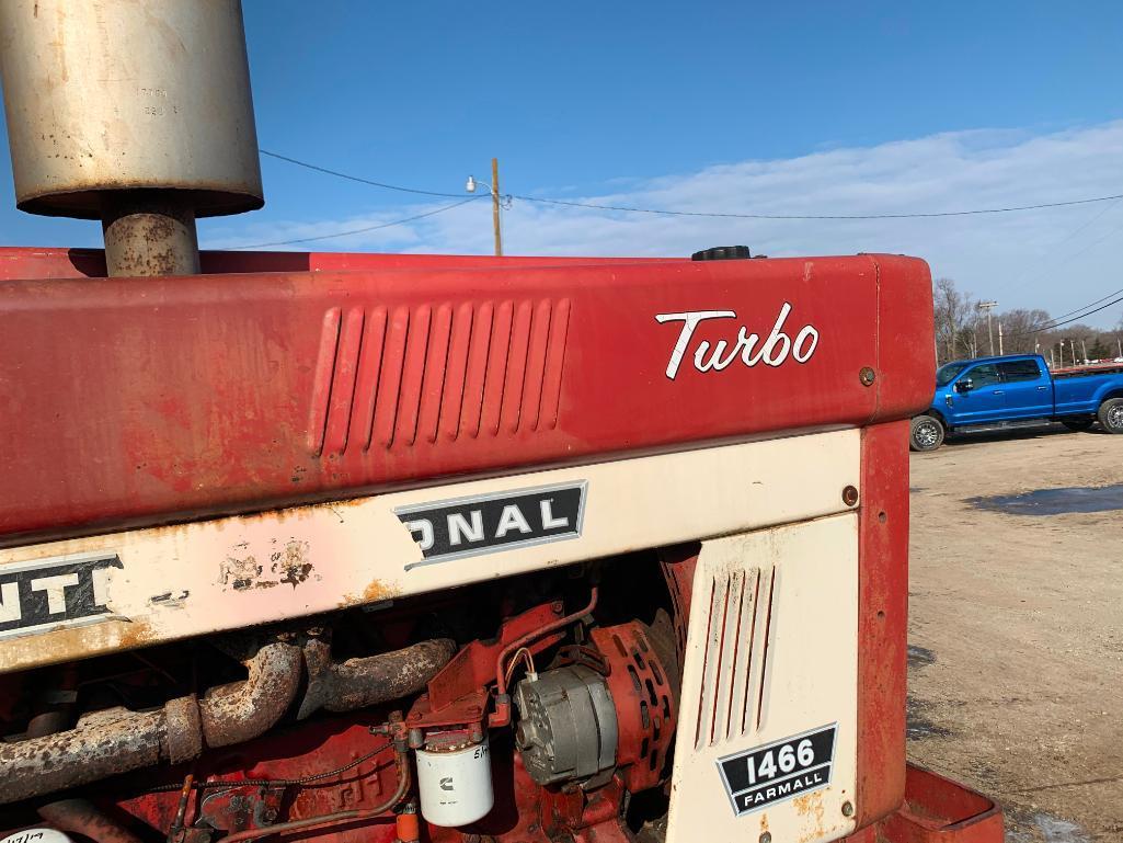 1974 IH 1466 Turbo 2wd tractor