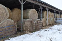 (14) 2019 first cutting grass round bales