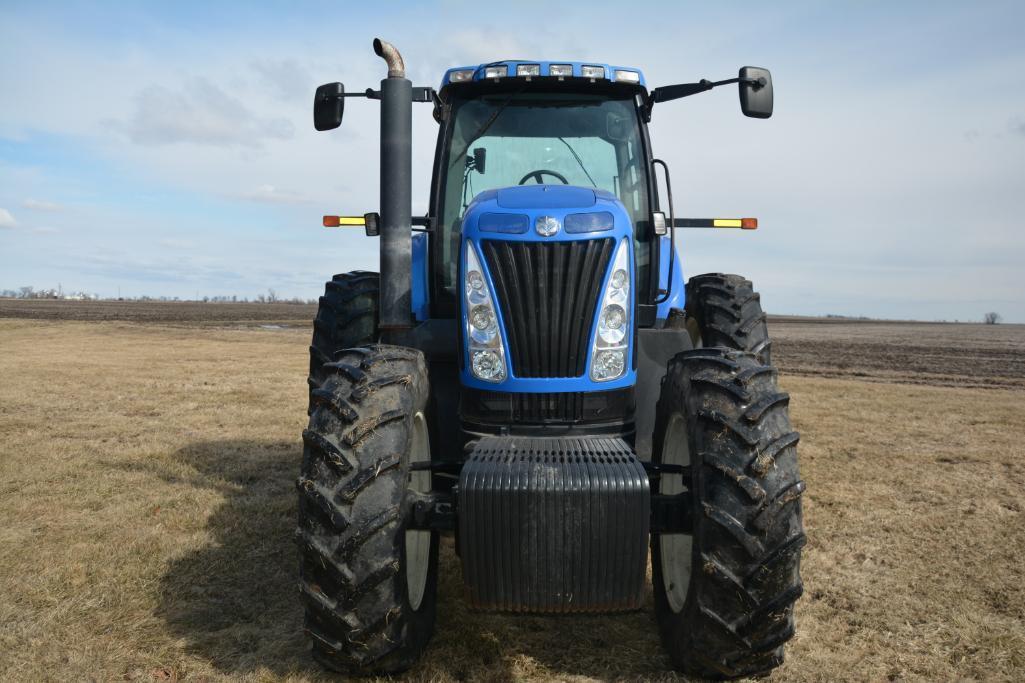 2006 New Holland TG215 Super Steer MFWD tractor