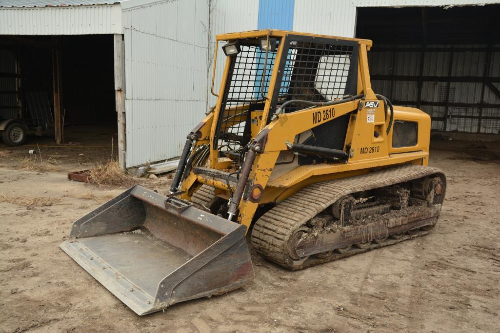 ASV MD 2810 skid steer loader