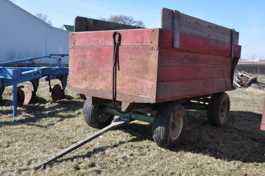 Barge wagon on JD gear